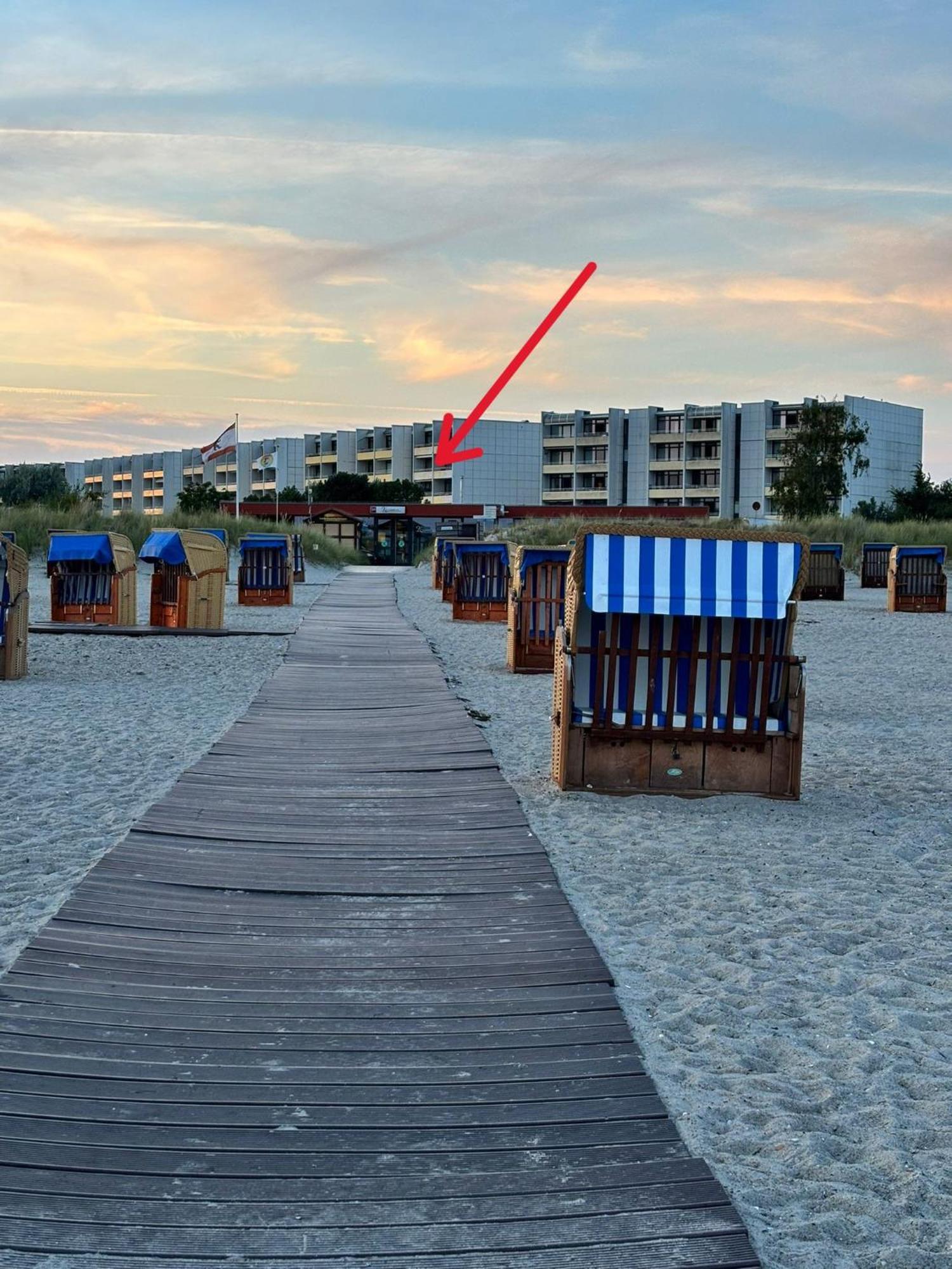 Quartier Suedstrand - Ferienwohnung Mit Meerblick Fehmarn Exterior foto